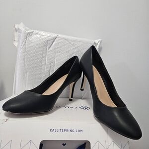 Call It Spring Classic Black Heels